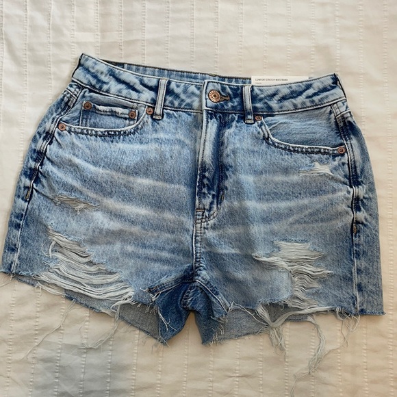 American Eagle Outfitters Pants - American Eagle to girl comfort stretch waistband high rise jean shorts